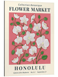 Magnettafel Flower Market Honolulu