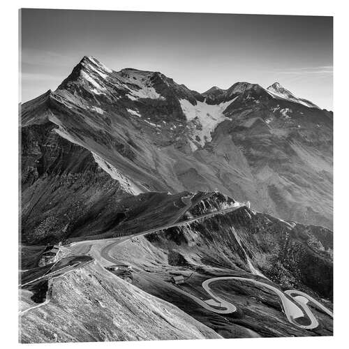 Acrylic print Grossglockner High Alpine Road