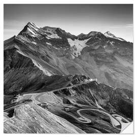 Sticker mural Grossglockner High Alpine Road