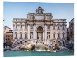 Foam board print Trevi fountain in Rome, Italy