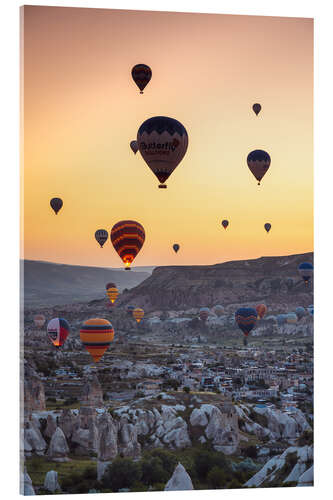 Acrylglas print Hot Air Balloons in Cappadocia