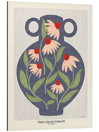 Magnettafel Vase mit Gänseblümchen