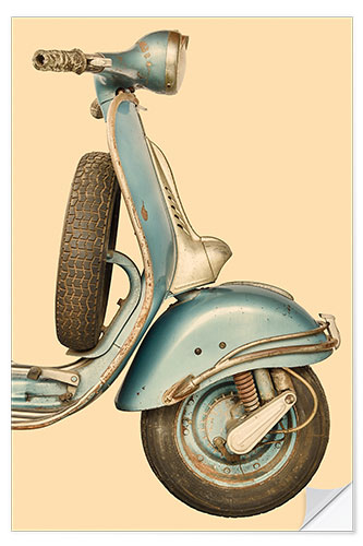 Wall sticker Vintage Italian Scooter