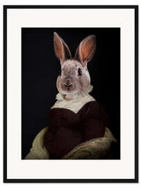 Gerahmter Kunstdruck Madame de Solignac