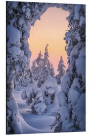 Magnettafel Das Tor aus Eis