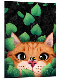 Gallery print Cat and Bee