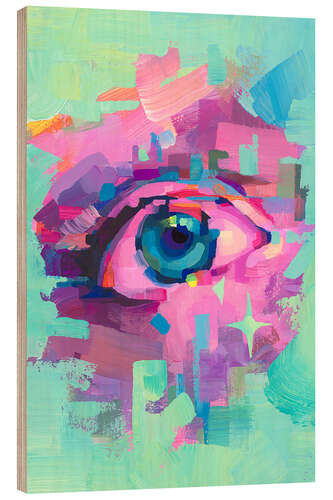 Quadro de madeira Foresight