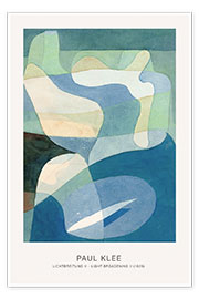 Wall print  Light Broadening II, 1929 - Paul Klee