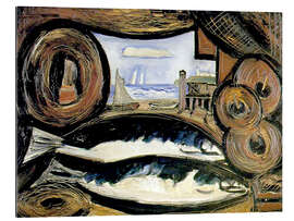 Quadro em plexi-alumínio The Fish House, New England, 1934