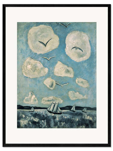 Kehystetty taidepainatus Birds of the Bagaduce, 1939
