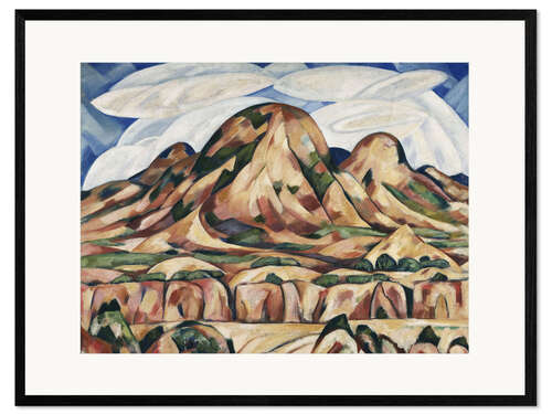 Gerahmter Kunstdruck New Mexico Landscape, 1920