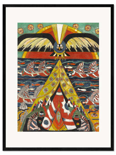 Framed art print Indian Fantasy, 1914