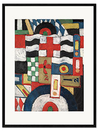 Gerahmter Kunstdruck Military, 1915
