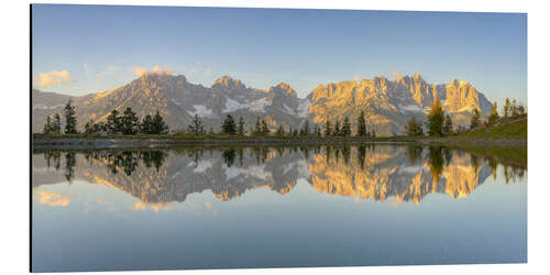 Aluminium print Wilder Kaiser in Tyrol