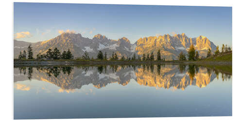 Foam board print Wilder Kaiser in Tyrol