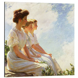 Aluminium print On the Heights, 1909