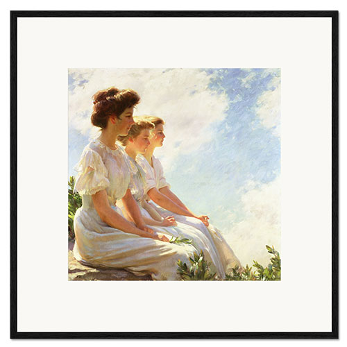 Framed art print On the Heights, 1909