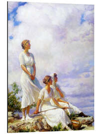 Magnettafel Sommerwolken, 1917