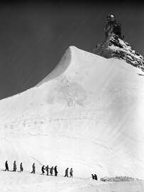Magnettafel Schneewanderung