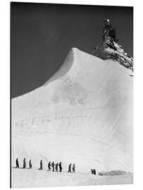 Magnettafel Schneewanderung