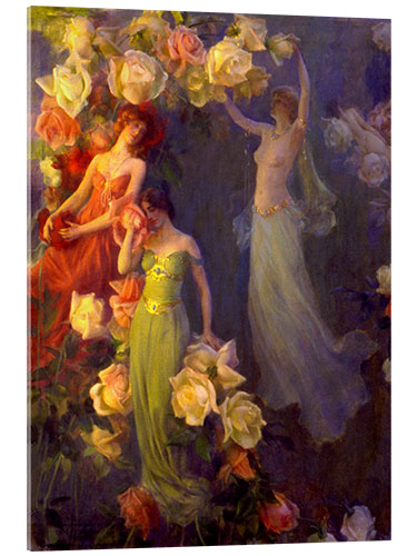 Acrylglasbild Der Duft der Rosen, 1902