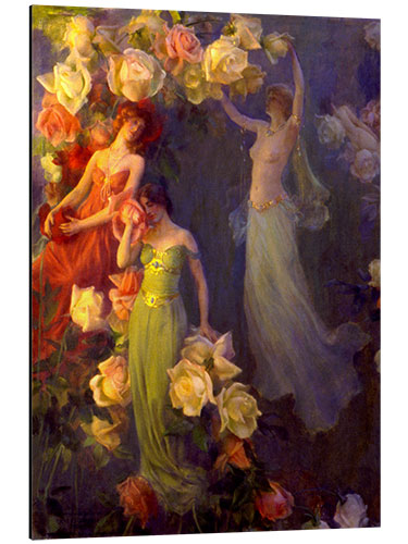 Aluminium print The Perfume of Roses, 1902