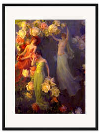 Gerahmter Kunstdruck Der Duft der Rosen, 1902