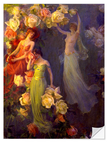 Sticker mural The Perfume of Roses, 1902