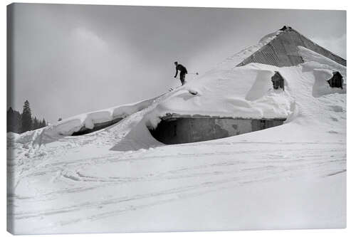 Canvas print Steep Downhill