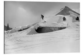 Magnettafel Steile Abfahrt