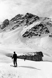 Magnettafel An der Berghütte