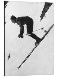 Magnettafel Skirennläufer Walter Schuster