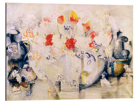 Magnettafel Vase mit Blumenstrauß