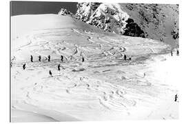 Galleriprint Downhill Skiing in the Alps