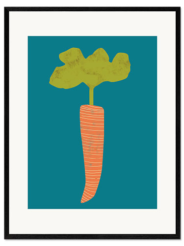 Stampa artistica con cornice Veggie Party IV
