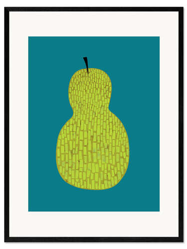 Ingelijste kunstdruk Fruit Party IV