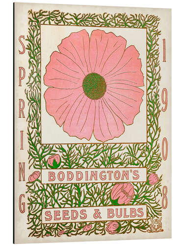 Cuadro de aluminio Boddington's Seeds & Bulbs, 1908