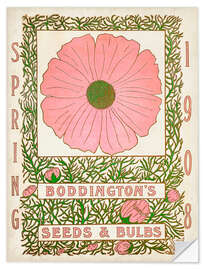 Sticker mural Boddington's Seeds &amp; Bulbs, 1908