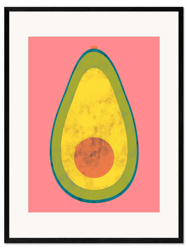 Gerahmter Kunstdruck Veggie Party II