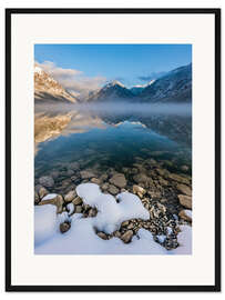 Gerahmter Kunstdruck Heiterwanger See in Österreich