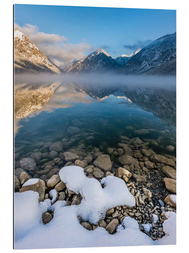 Tableau en plexi-alu Heiterwanger See in Austria