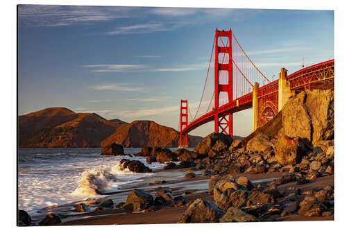 Alubild Golden Gate Bridge, San Francisco