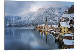 Galleriprint Hallstatt in winter