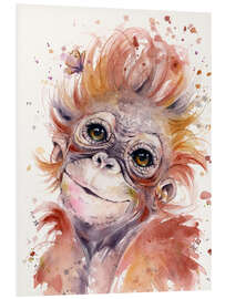 Foam board print Baby Orangutan