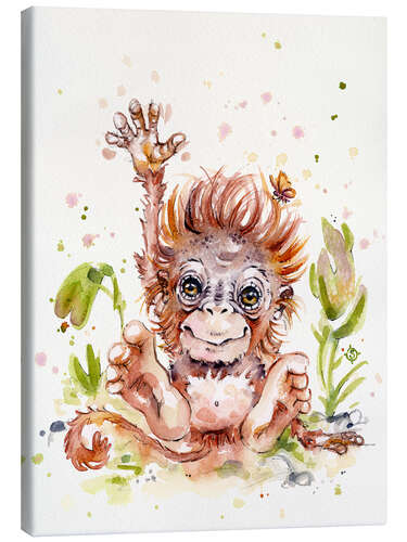 Canvas print Sweet Monkey