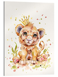 Gallery print Cute Lion With Crown