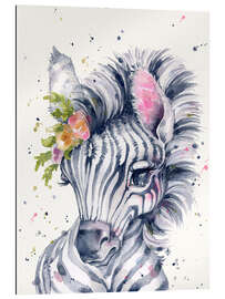 Gallery print Little Zebra Girl