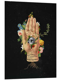 PVC-taulu Floral Palmistry