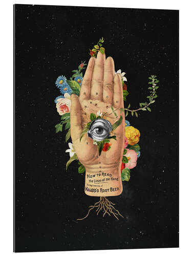 Galleritryk Floral Palmistry