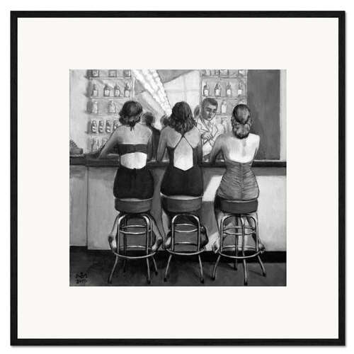 Framed art print Soda Fountain